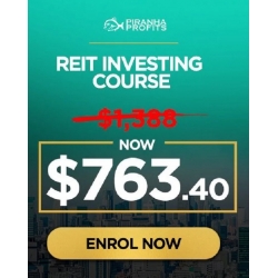 [TRADE LIKE PRO] Pirɑnha Profiits: REIT Investing Course by Adam.KHoo